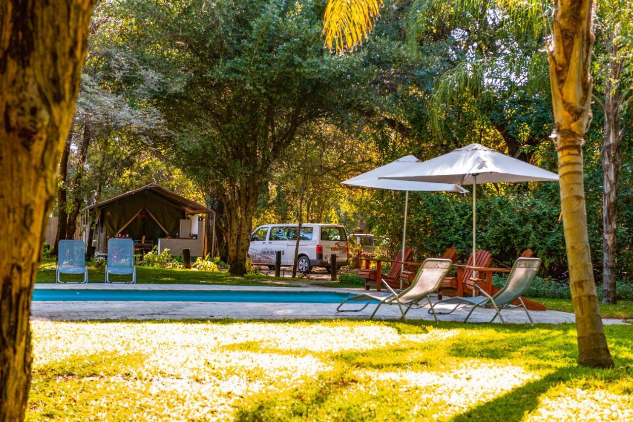 Отель Zambezi Mubala Camp Катима-Мулило Экстерьер фото